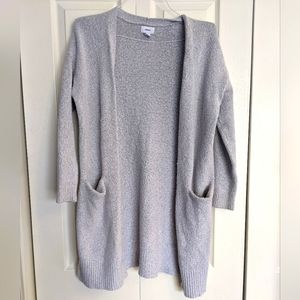 Old Navy Grey Duster Sweater Sz S